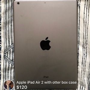 Apple iPad Air 2 with otter box case